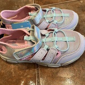 - Kids' Pink and Blue Shoes Munchkin by stride Rite